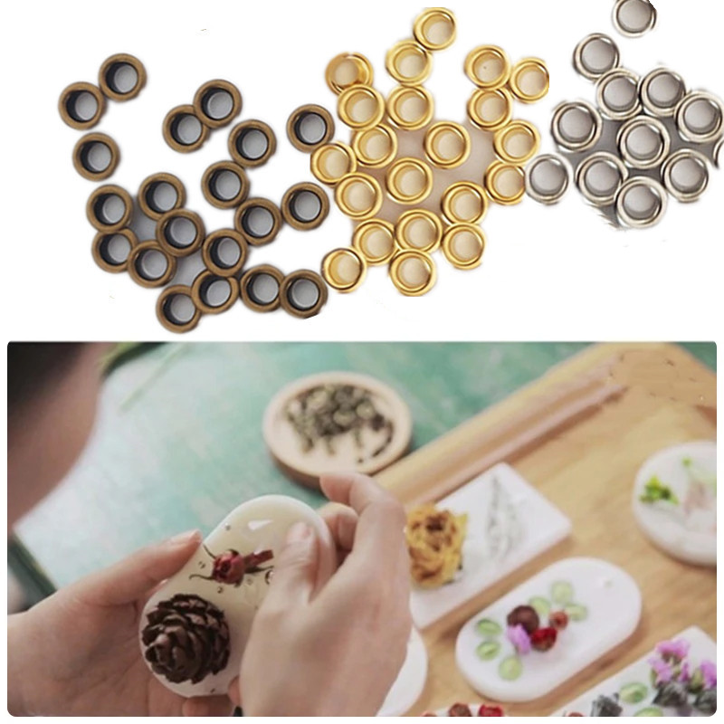 Beeswax Wrap Reusable - 캔들 왁스 단추 구멍 키트 5mm/0.2in