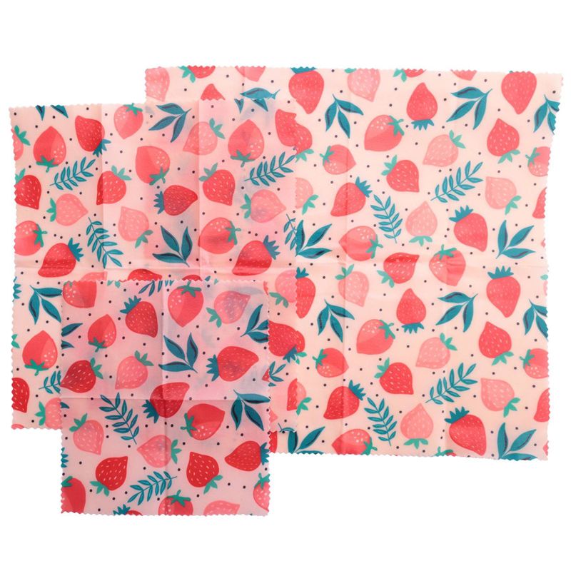B62B-4세트 재사용 가능한 밀랍 천 랩 식품 신선  - Beeswax Wrap Reusable 리뷰 및 가격
