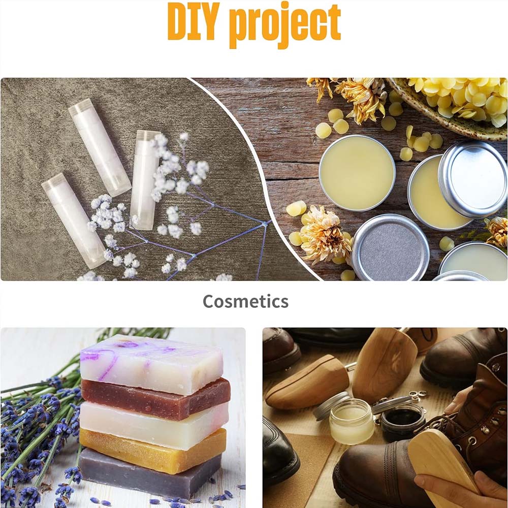 순수 천연 과립 향 캔들, DIY 밤 심지 재료, 공예 - Beeswax Wrap Reusable 리뷰 및 가격